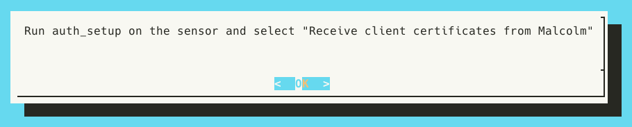 SSL Certificate Transfer, Malcolm Side - 01